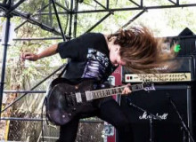 Фото Reba Meyers (Code Orange) "Drumception"