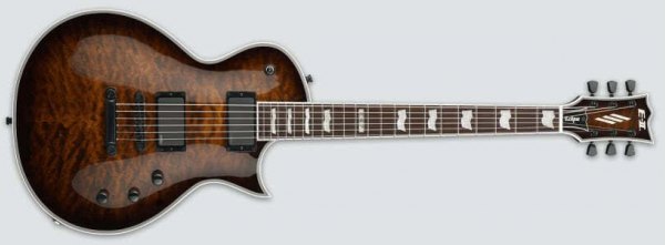 E-II ECLIPSE Dark Brown Sunburst