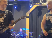Фото HYPOCRISY репетируют "Eraser"