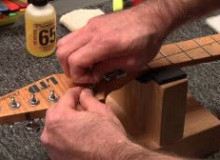 Фото Замена струн на гитаре ESP с Floyd Rose