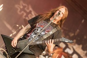 Фото Peter Tagtgren на Sweden Rock