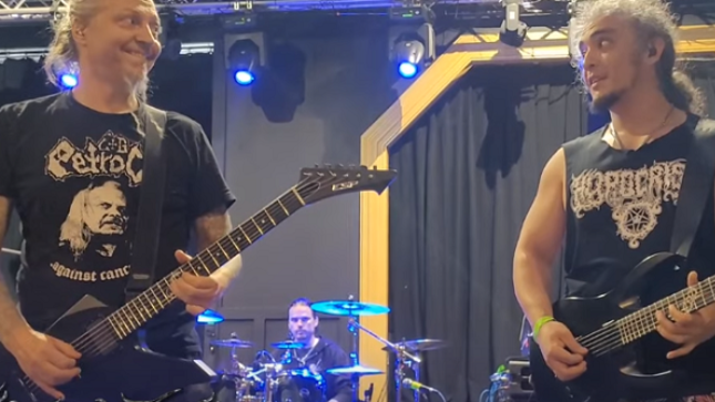 Фото HYPOCRISY репетируют "Eraser"