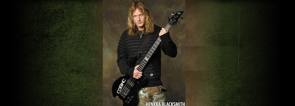 Henkka Blacksmith бас гитары
