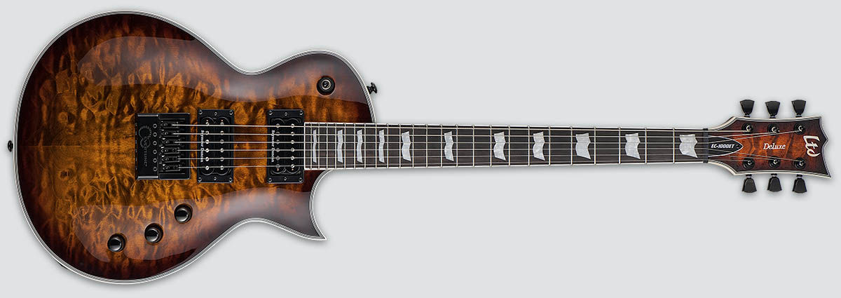LTD EC-1000 ET QM DBSB (DARK BROWN SUNBURST) LTD EC-1000 ET QM DBSB (DARK BROWN SUNBURST)