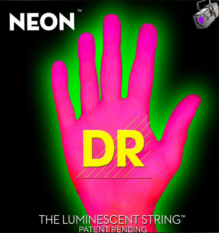 DR Strings NPE-10 NEON HiDef Pink струны 10-46 люминесцентные DR Strings NPE-10 NEON HiDef Pink струны 10-46 люминесцентные