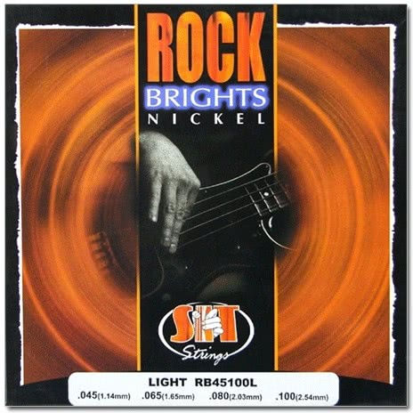 S.I.T RockBrights RB45100L струны для бас-гитары 45-100, никель/бронза