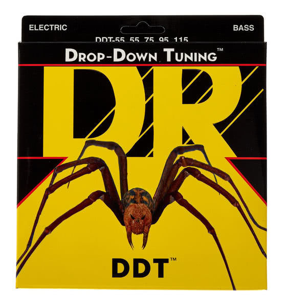 DR Drop Down Tuning DDT-55 струны для 4-струнной бас-гитары 55-115