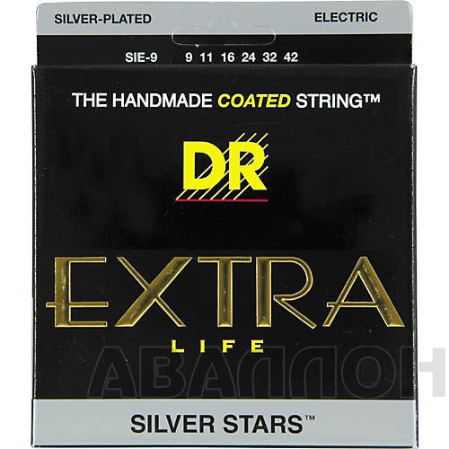 SIE-9 струны 9-42 Silver Coated с серебряным покрытием